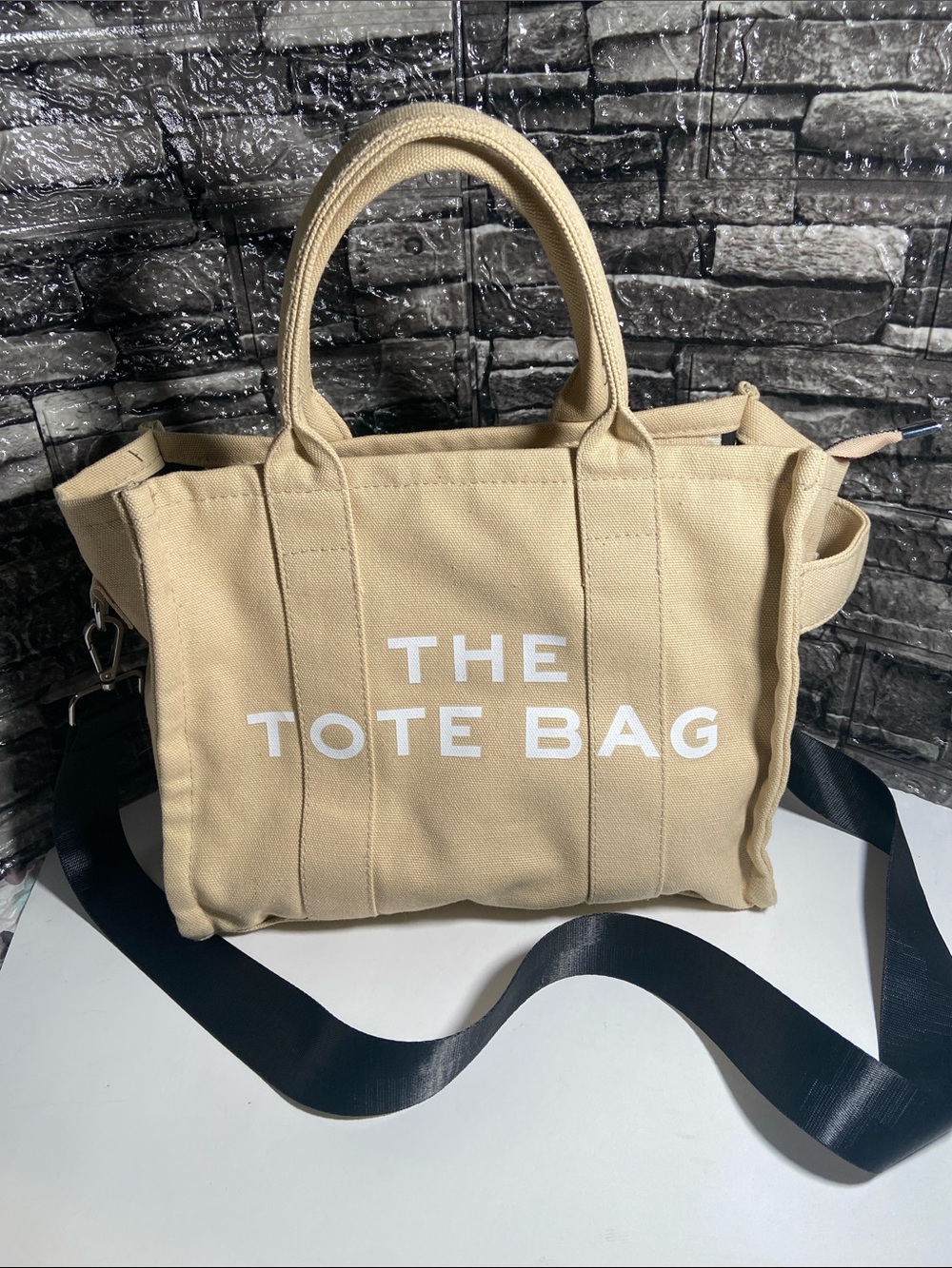 Minimalist Canvas Tote Bag NWOT